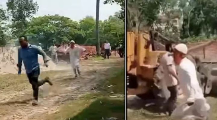 ব্রাহ্মণবাড়িয়ায় প্রকৌশলীকে বাঁশ নিয়ে দৌড়ালেন ঠিকাদার,  ভিডিও ভাইরাল